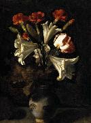 Juan de Flandes Vase of Flowers oil painting reproduction